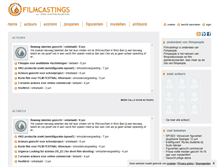 Tablet Screenshot of filmcastings.nl